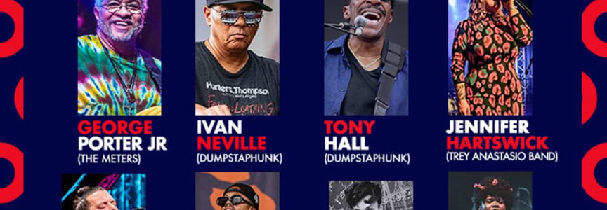 The Phunk Sessions Ft. George Porter Jr, Ivan Neville, Tony Hall, Jennifer Hartswick & More - Phish Dick's After Party