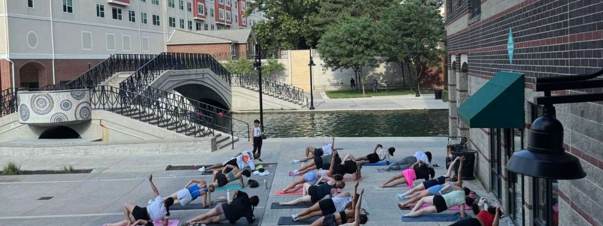 Pilates on the Plaza