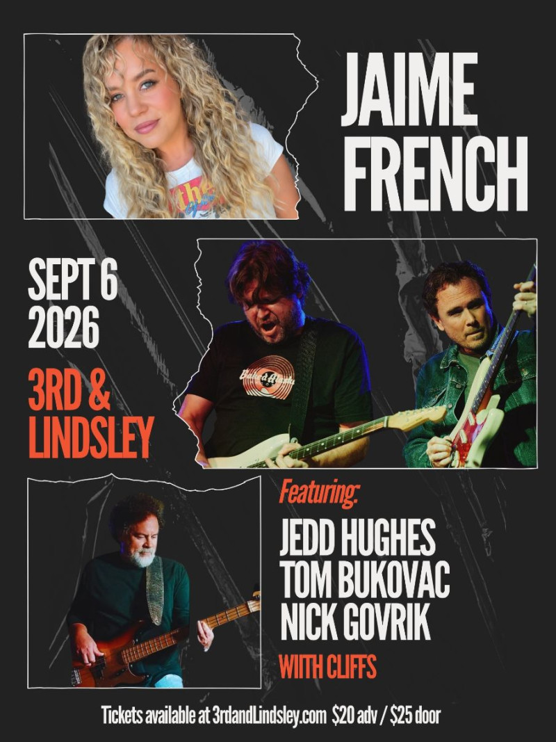 Jaime French Featuring Jedd Hughes, Tom Bukovac, Nick Govrik with Cliffs