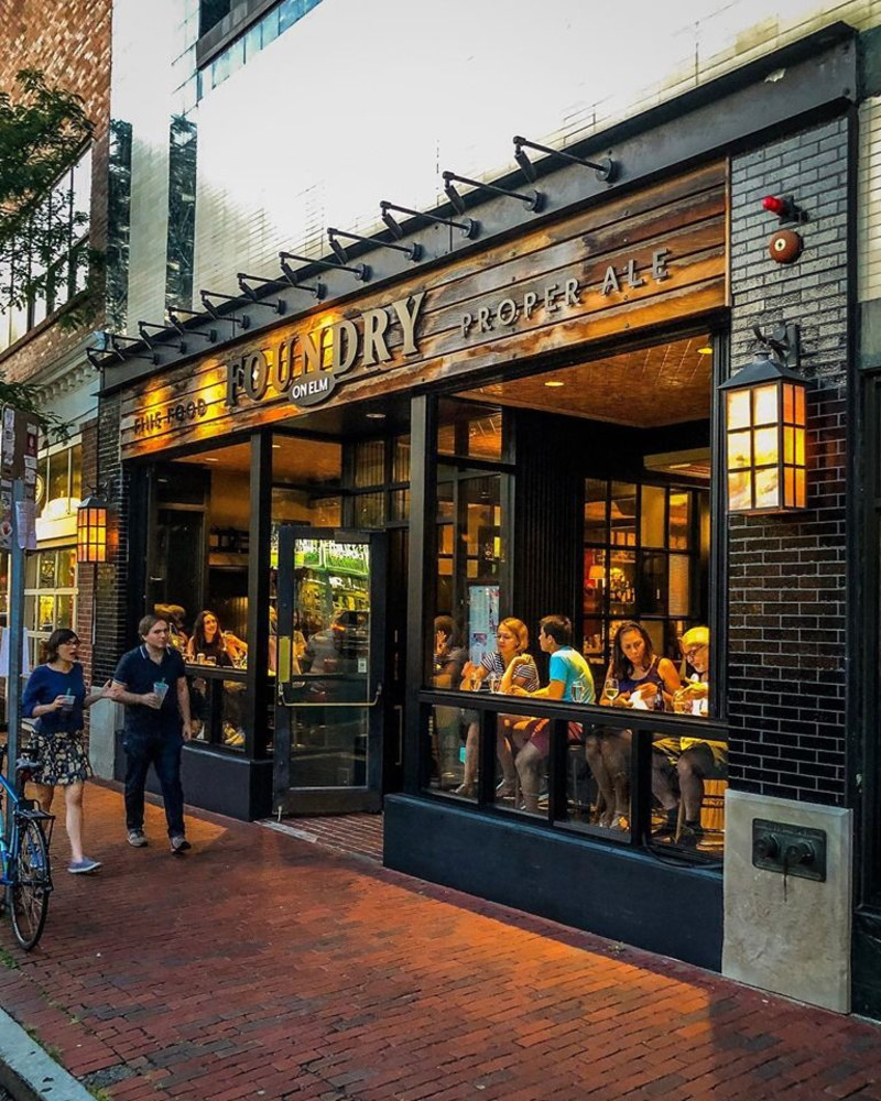 Beer Dinner at Foundry on Elm in Cambridge at Lamplighter Brewing