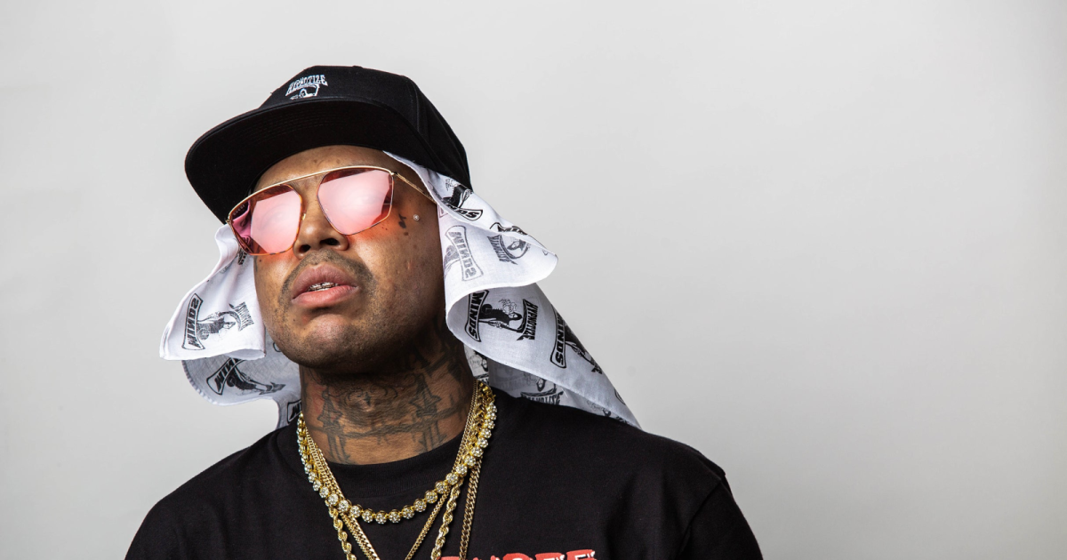 DJ Paul of Three 6 Mafia: Crunk Gods Tour w/ Montay Austin concert poster