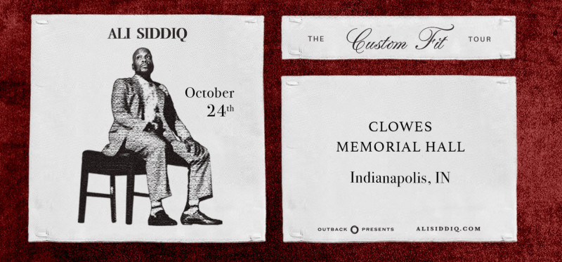 Ali Siddiq: The Custom Fit Tour