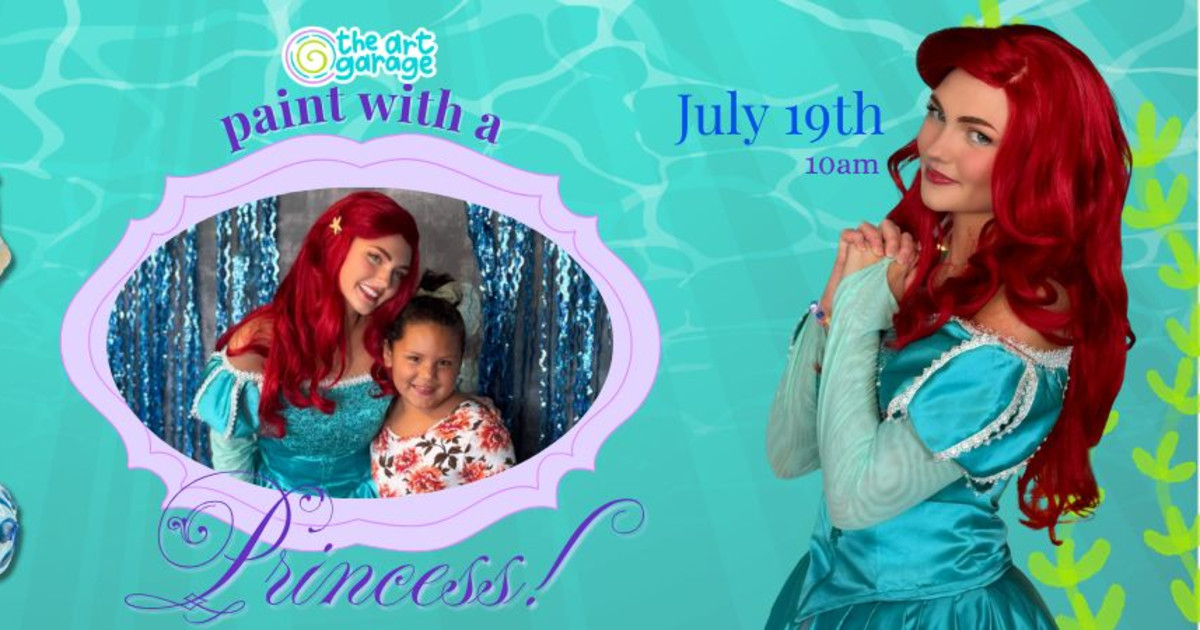 Paint with a Princess at Brentwood