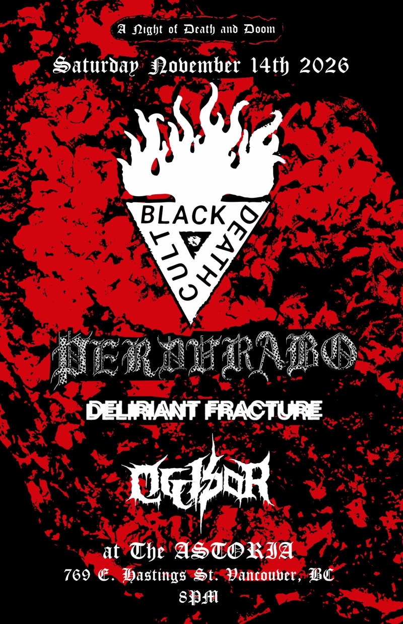 Black Death Cult / Perdurabo / Deliriant Fracture / Occisor
