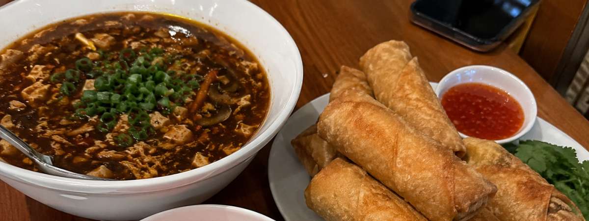 Chinese Comfort Food: Egg Rolls, Hot & Sour Soup & Sweet & Sour Sauce