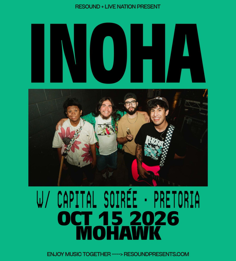 INOHA w/ Capital Soirée, and Pretoria