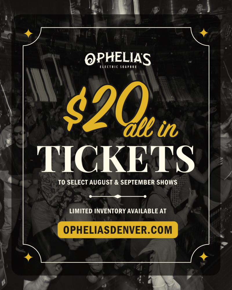 Ophelia's $20 All-In Summer Promo