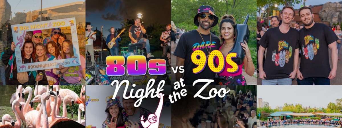 80s vs 90s Night at the Zoo - An Adults Only Evening