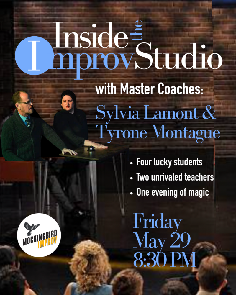 Inside The Improv Studio with Sylvia Lamont and Tyrone Montague