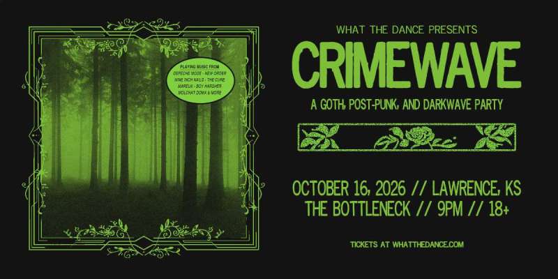 Crimewave: A Post Punk & Darkwave Party