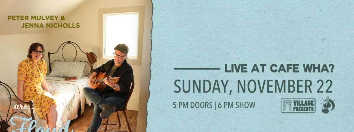 Peter Mulvey and Jenna Nichols Present: Floyd Mercantile