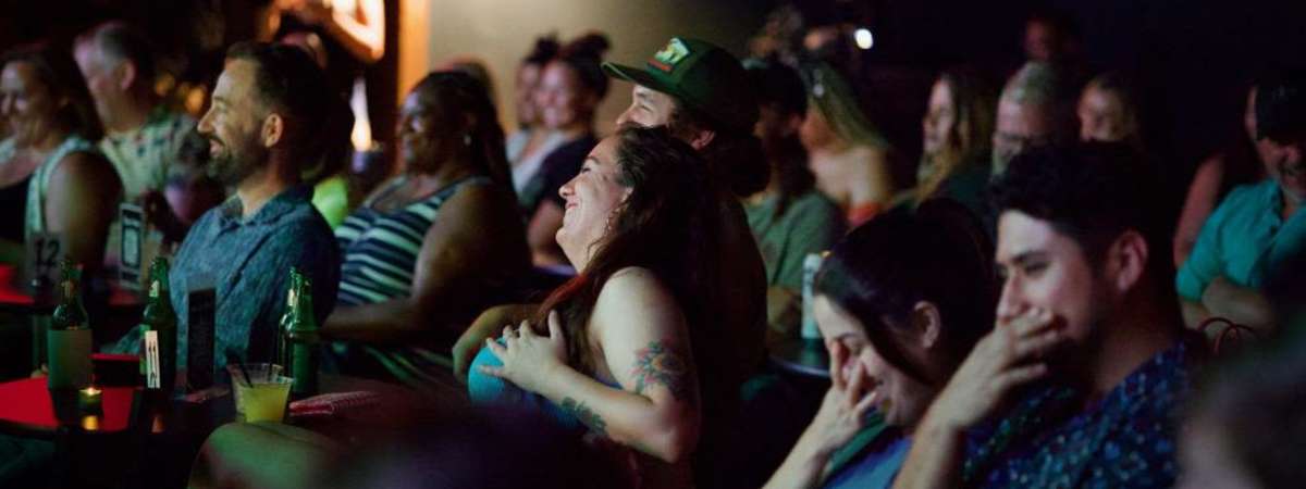 Whiskey + Laughs Wednesdays