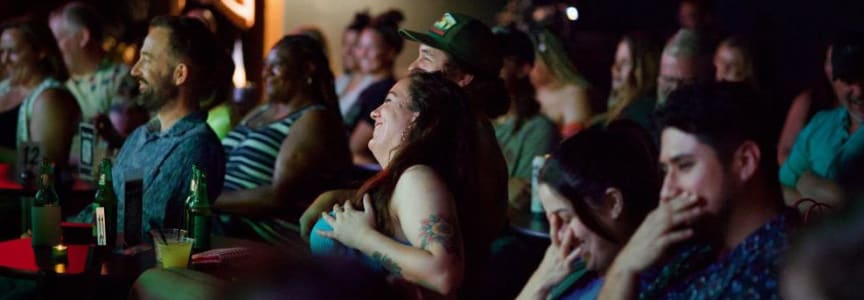 Whiskey + Laughs Wednesdays