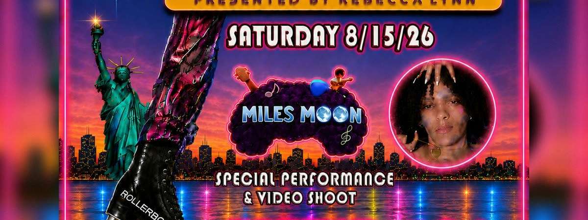 Vinyl Nights Summer Disco w/ Misbehaviour, Ultra Violet, DJ Cindy Kim & performance with Miles Moon (skate all night)