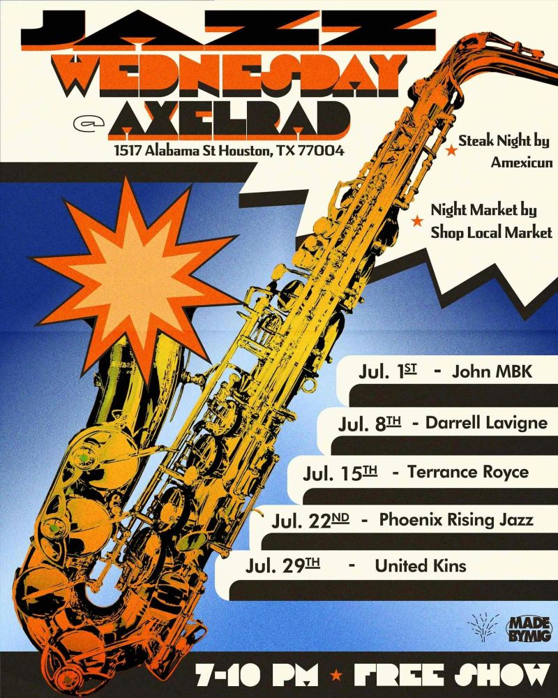 Jazz Wednesdays @ Axelrad 7pm - 10pm