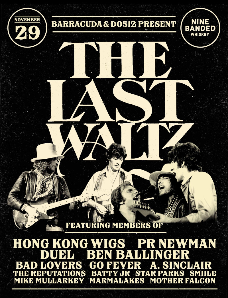 The Last Waltz Tribute Night In Austin At Closed Barracuda November were a swedish rock band formed in stockholm, sweden in 1969 by christer stalbrandt, richard rolf and bjoern inge. the last waltz tribute night in austin