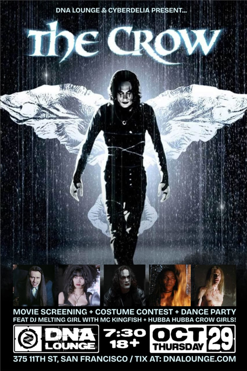 The Crow 1994: Movie Screening + Dance Party