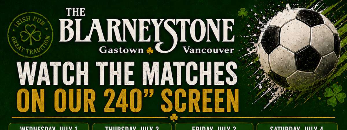 Watch The Matches On Our 240 Screen July Schedule