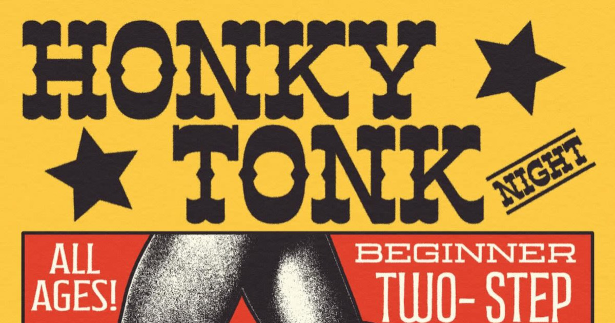 Hole in the Wall Presents: Honky Tonk Night at Calamity with Beginner Two-Step Lessons