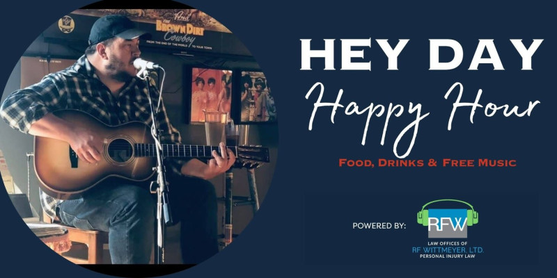 HeyDay Happy Hour-Music by Pierce Crask