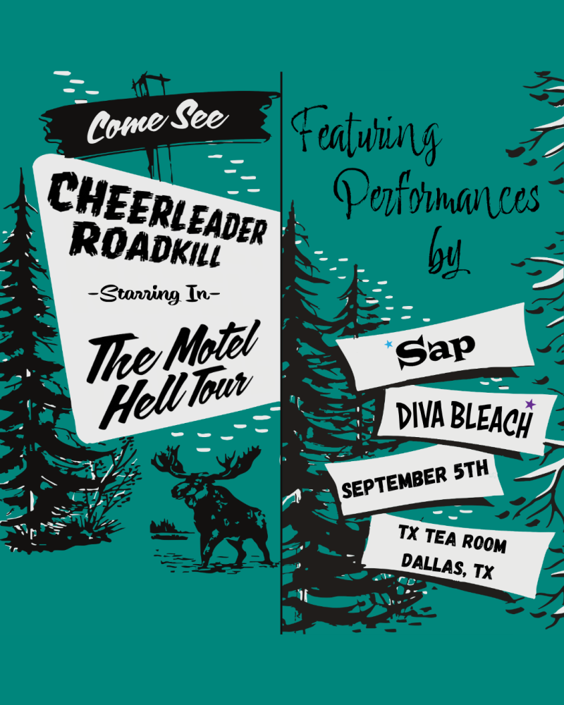 Cheerleader Roadkill - The Motel Hell Tour
