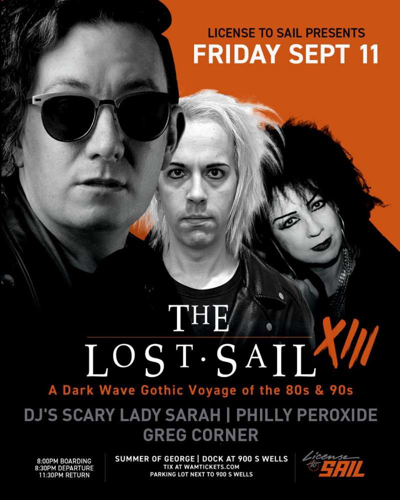 LOST SAIL XIII - 80's & 90's Goth Boat Party