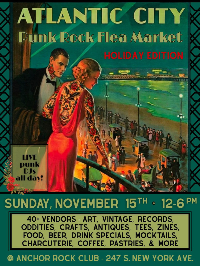 Atlantic City Punk Rock Flea Market - Holiday Edition