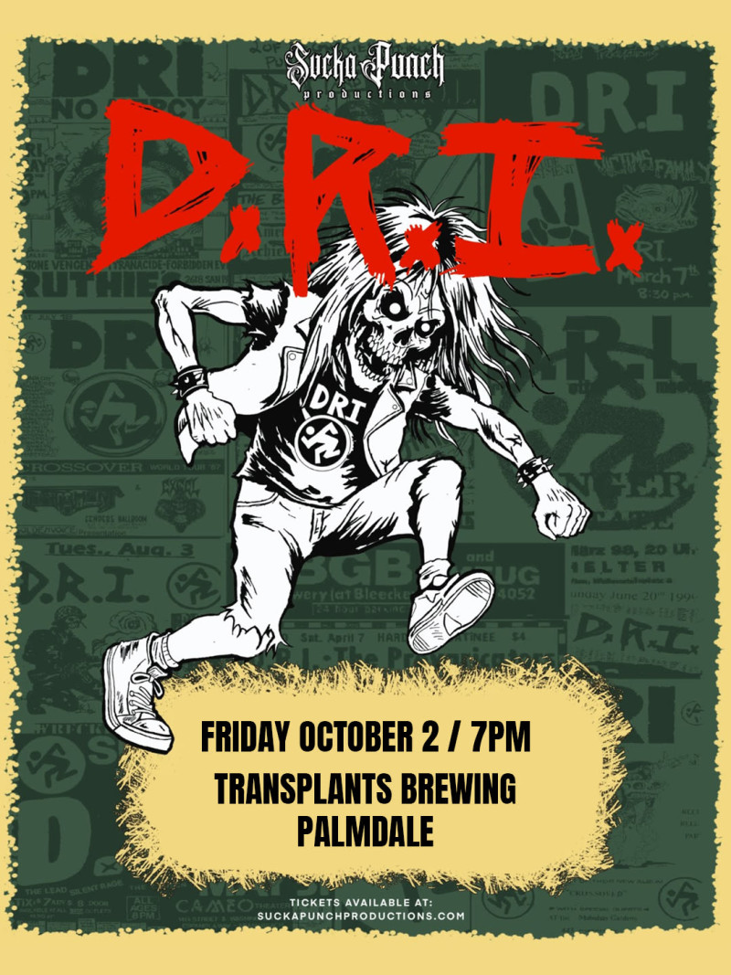 D.R.I. LIVE AT TRANSPLANTS IN PALMDALE
