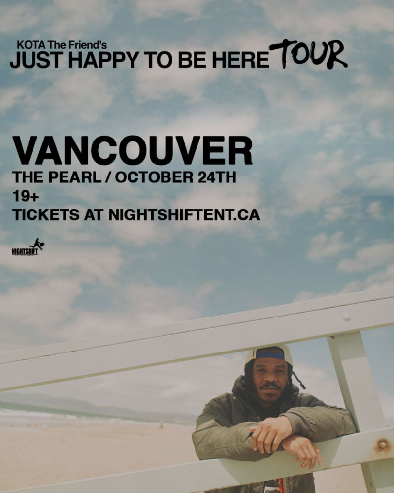 Kota The Friend, Just Happy to Be Here Tour