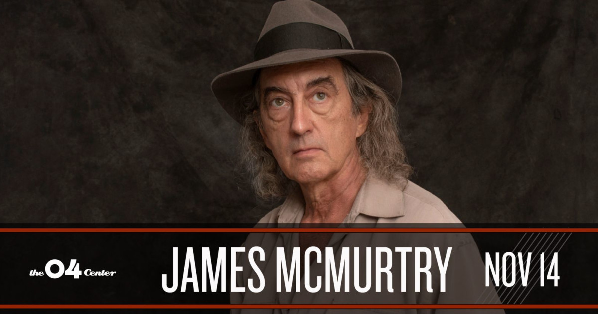 James McMurtry Austin concert poster
