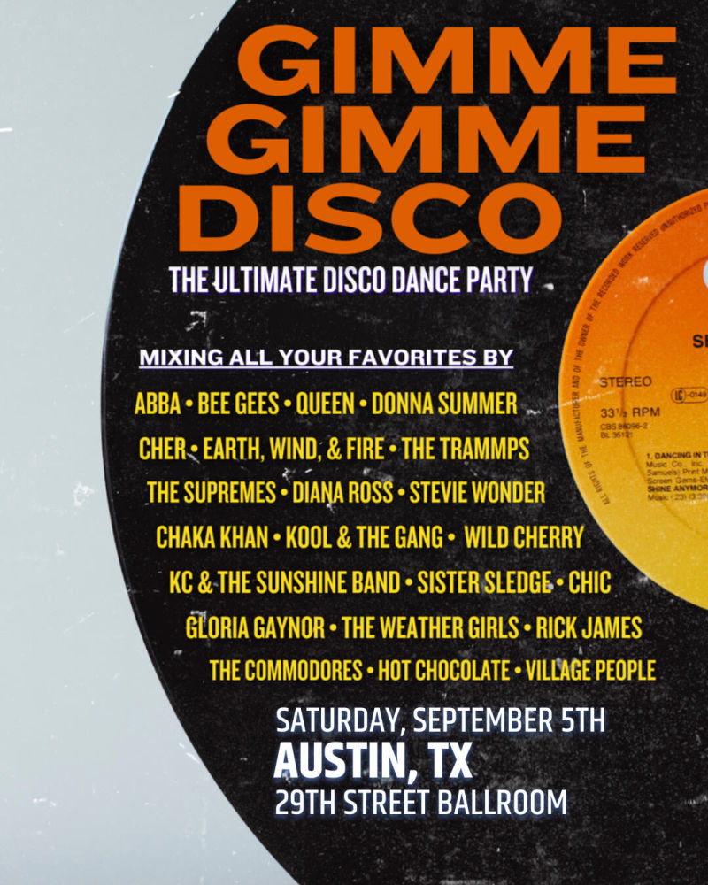 Gimme Gimme Disco