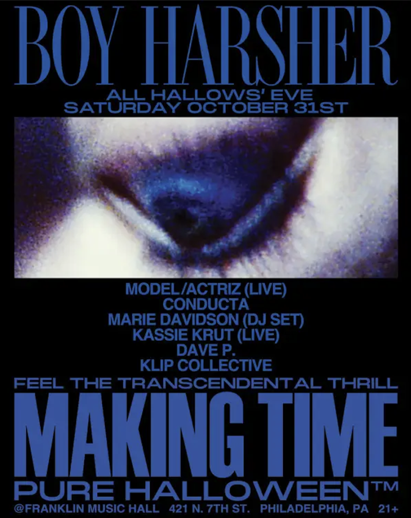 Making Time PURE HALLOWEEN with Boy Harsher, Model/Actriz, Conducta, Marie Davidson (DJ Set)