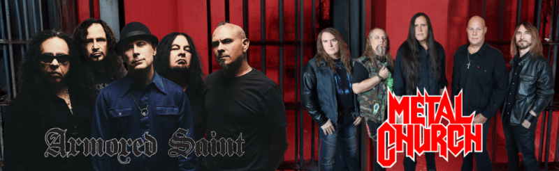 Armored Saint & Metal Church - Opening set by Livekill