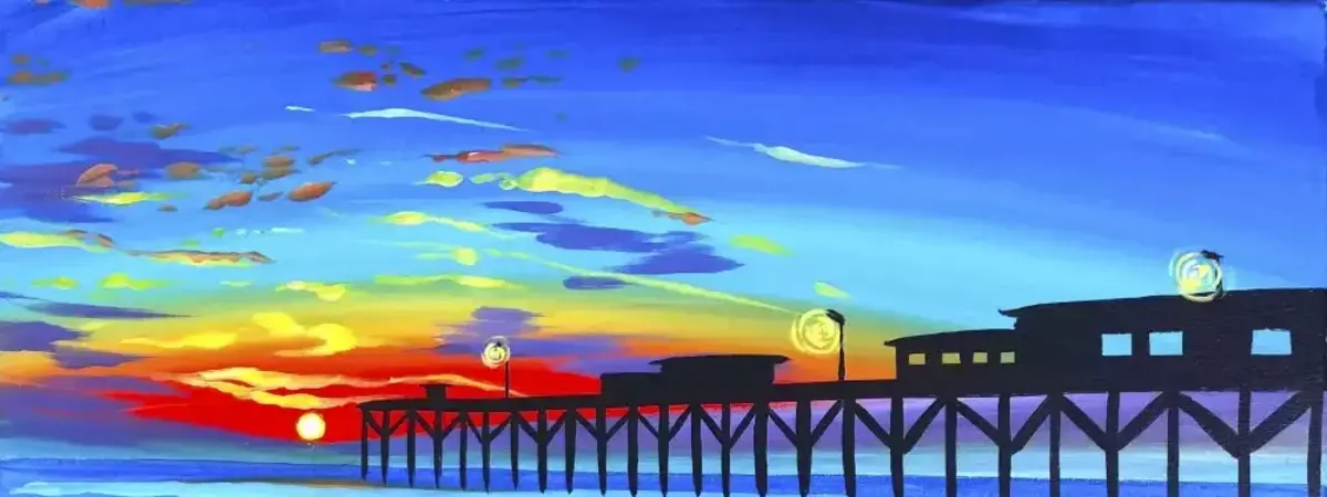 Cerulean Sunset