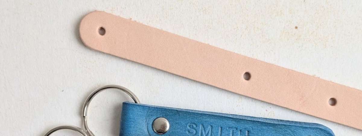 Leatherworking - Beginner Custom Keychain (Burlington)