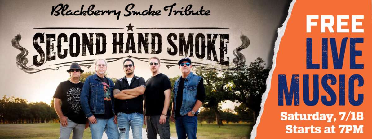 Live Music: Second Hand Smoke