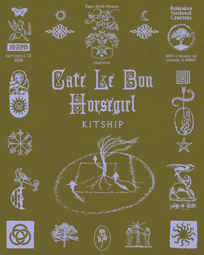 Beyond The Gate Featuring Cate Le Bon and Horsegirl / Kitship @ Bohemian National Cemetery
