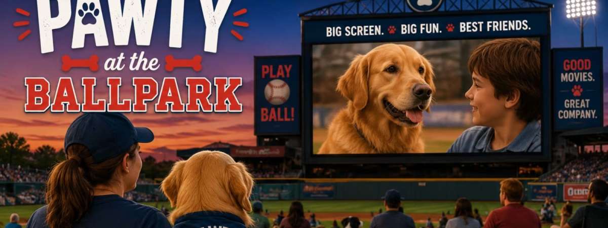 Pawty at the ballpark