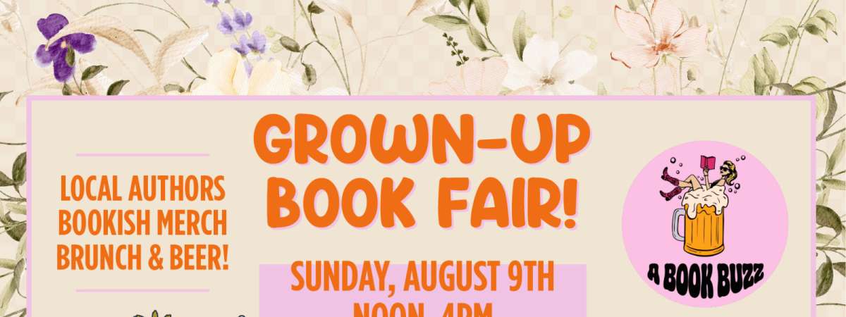 A Book Buzz: Grown-Up Book Fair