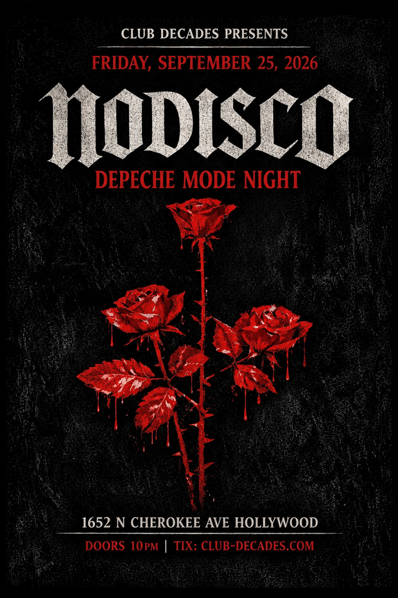 Nodisco: Depeche Mode Night