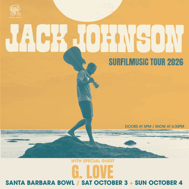 Jack Johnson: SURFILMUSIC TOUR 2026