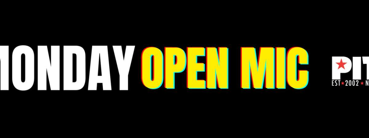 Monday OPEN MIC! w/ Obi O’Brien