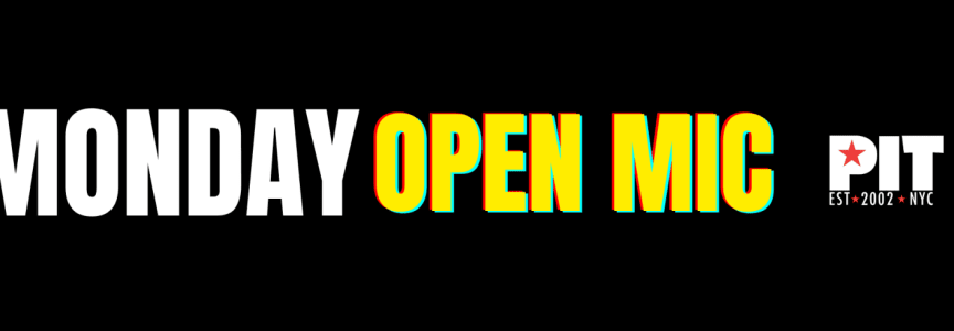 Monday OPEN MIC! w/ Obi O’Brien