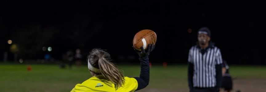 Sportskind Fall 2026 8v8 Men’s Flag Football (Thursdays) Memorial Park / Judson Robinson Sr Park