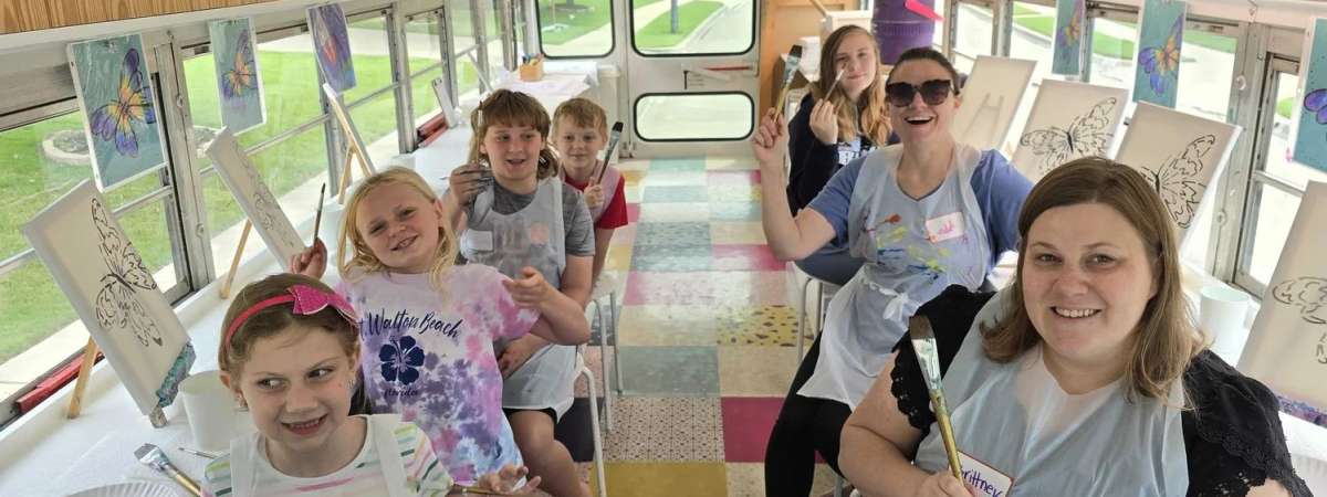 Paint Party with The Little Art Bus