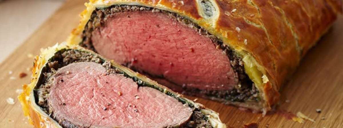 Flaky and Flavorful Beef Wellington (BYO Beer and Wine) $89.99 per person