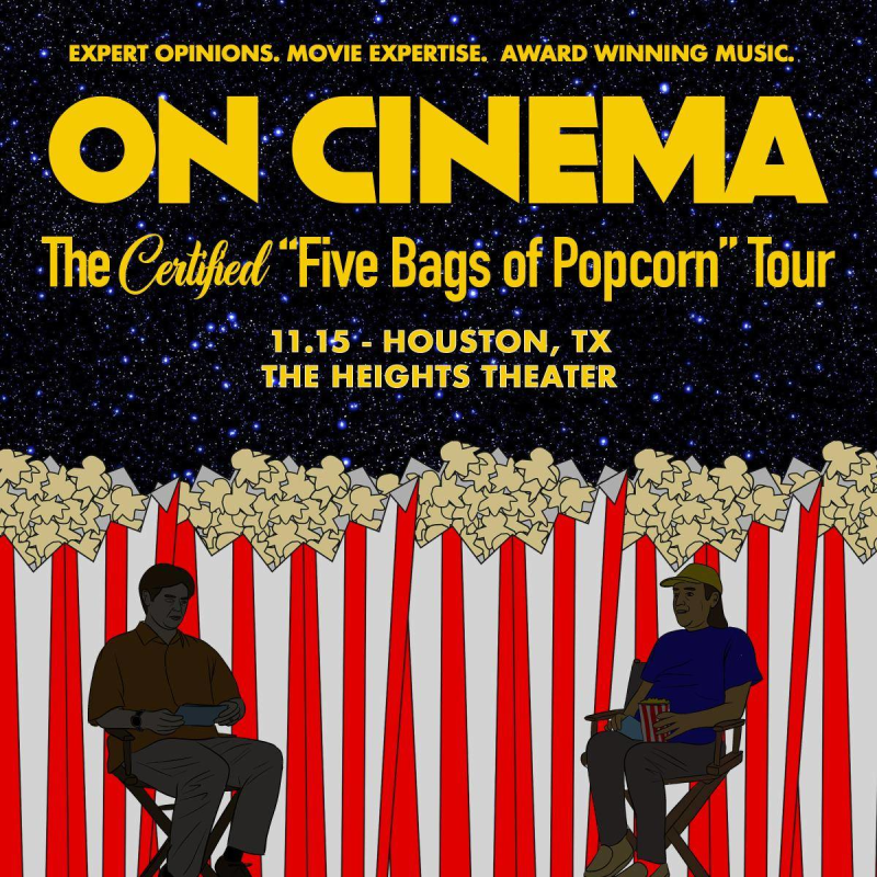 On Cinema - The Certified “Five Bags of Popcorn” Tour