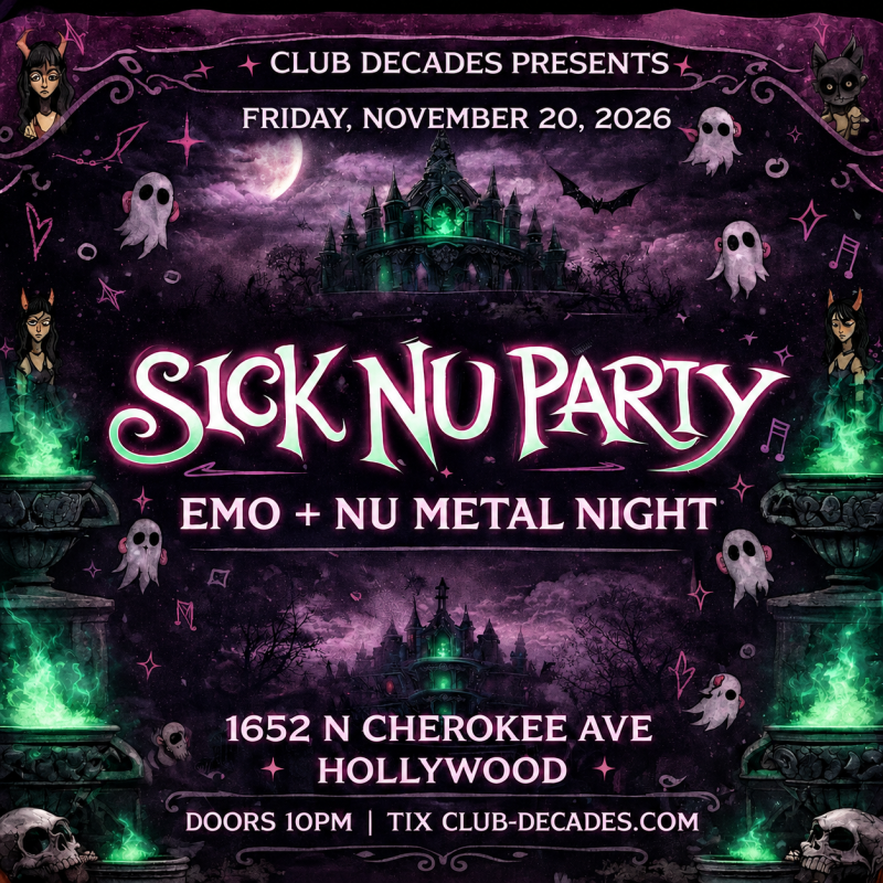 Sick Nu Party: Nu Metal Night