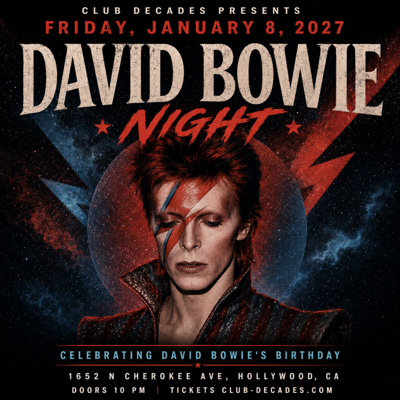David Bowie Birthday Night