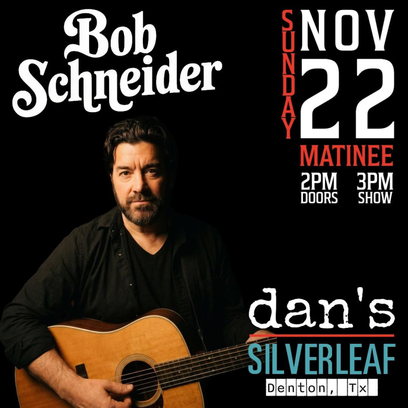 Bob Schneider (Solo) 